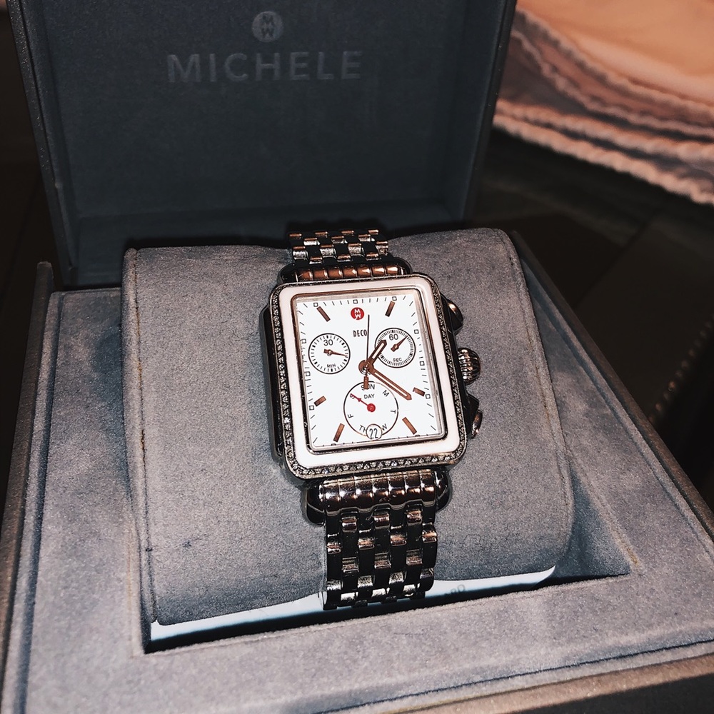 Michele LIMITED EDITION Deco Watch